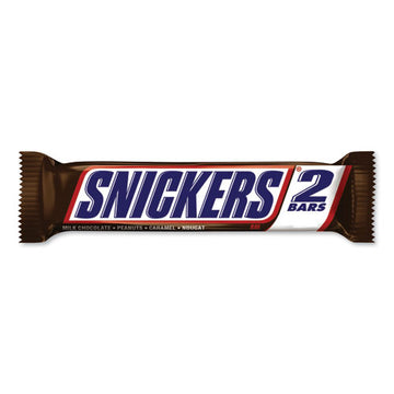Snickers® Sharing Size Chocolate Bars, Milk Chocolate, 3.29 Oz, 24-box freeshipping - TVN Wholesale